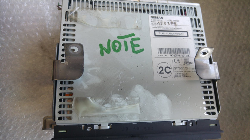 Radio cd player nissan note e11 2004-2013 281859u20a