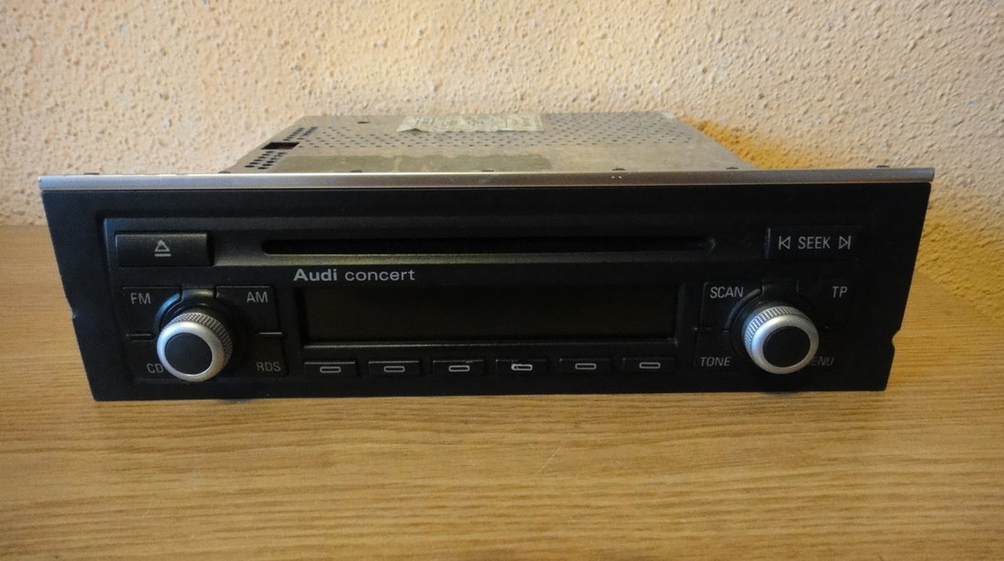 Radio cd-player OEM Audi Concert A4 B6 B7 2002-2009