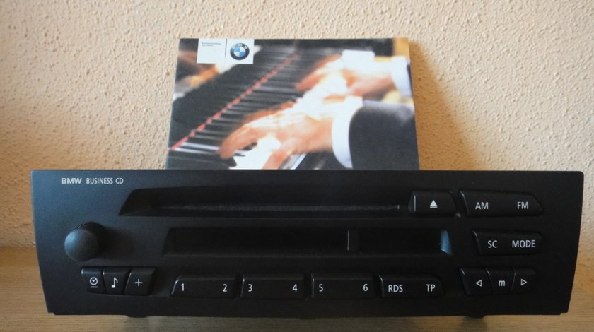 Radio Cd Player OEM BMW Bussines Seria 3 E90 Seria 1 E87