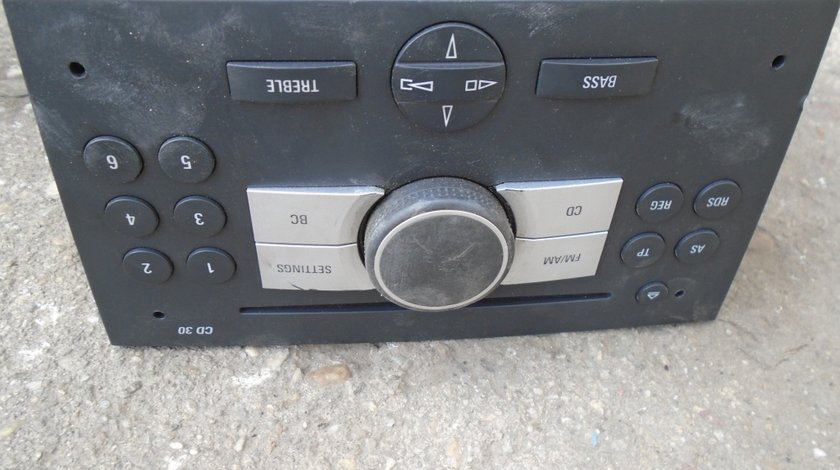 Radio cd player opel meriva 1.7 vauxhall cod 7644222311