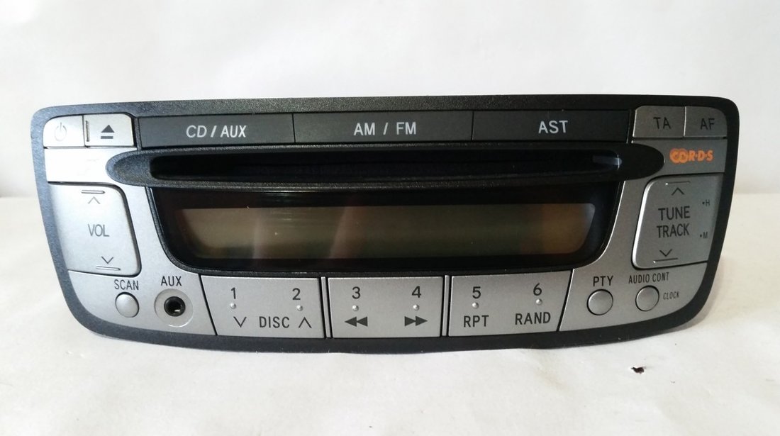 Radio cd player original peugeot 107 citroen c1 toyota aygo