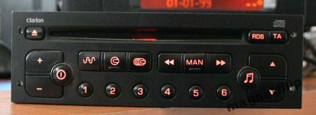Radio Cd Player Original Peugeot RD3-01