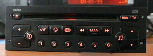 Radio Cd Player Original Peugeot RD3-01