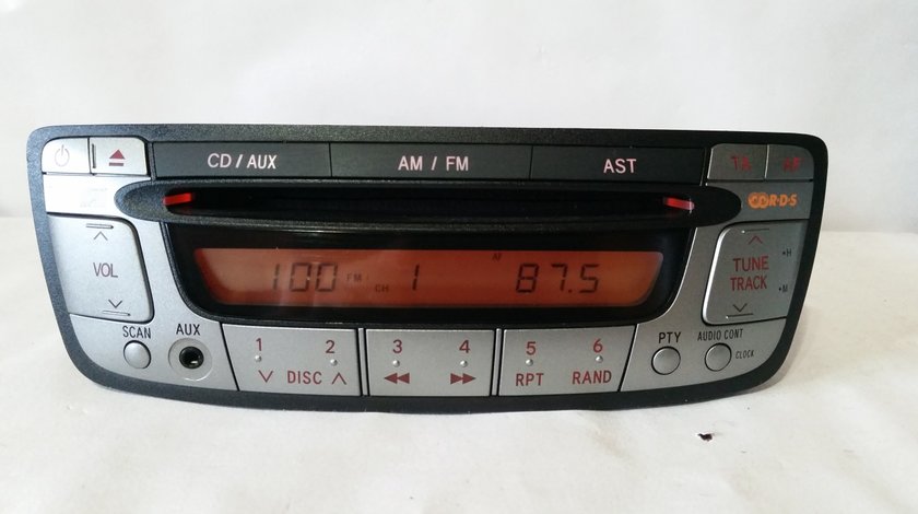 Radio cd player original peugeot107 citroen c1 toyota aygo