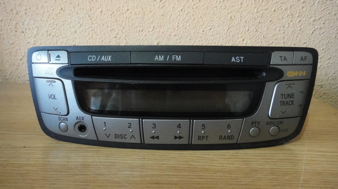 Radio cd player original peugeot107 citroen c1 toyota aygo