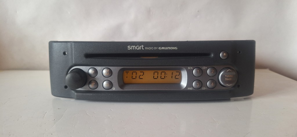 Radio Cd Player Original Smart Fortwo