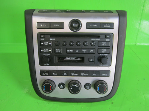 RADIO / CD PLAYER / PANOU CLIMA AC / COMENZI DISPLAY NAVIGATIE NISSAN MURANO 4x4 FAB 2002-2008 ⭐...