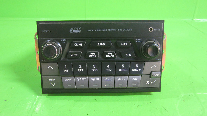 RADIO / CD PLAYER / PANOU CLIMA AC GWM HOVER 4x4 FAB. 2005 – 2008 ⭐⭐⭐⭐⭐