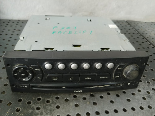 Radio cd player peugeot 307 facelift 9662925977