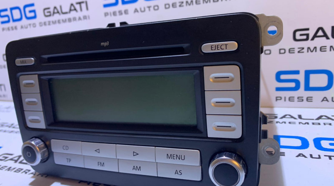 Radio CD Player RCD 300 cu MP3 VW Passat B6 2005 - 2010 Cod: 1K0035186AD