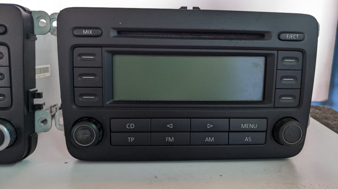 Radio cd player RCD500 original Vw Golf 5 Passat Jetta Touran casetofon