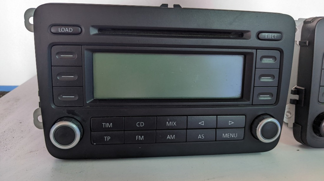 Radio cd player RCD500 original Vw Golf 5 Passat Jetta Touran casetofon