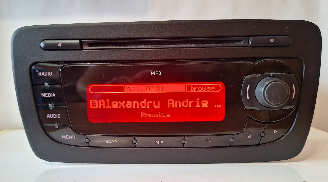 Radio Cd Player Seat Leon Altea Toledo Ibiza