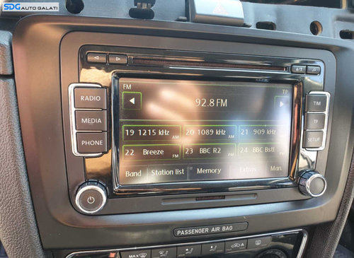Radio CD Player Skoda Octavia 2 2008 - 2013 Cod sdgrcsbss21