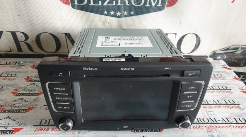 Radio CD-Player Skoda Octavia II Facelift cod piesa : 1Z0035156M