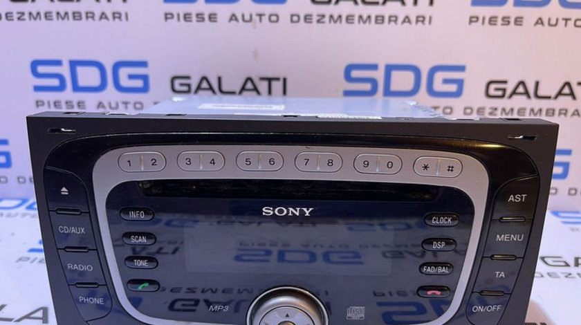 Radio CD Player Sony cu MP3 Ford Focus 2 2004 - 2010 Cod 7M5T-18C939-CC