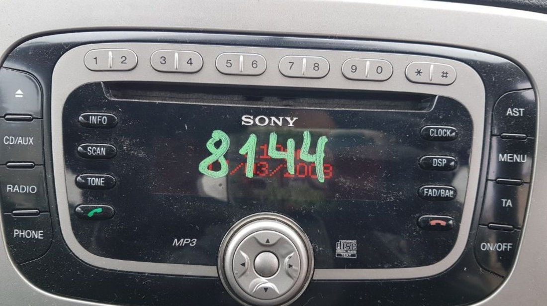 Radio CD Player Sony Ford Focus 2 2007-2010