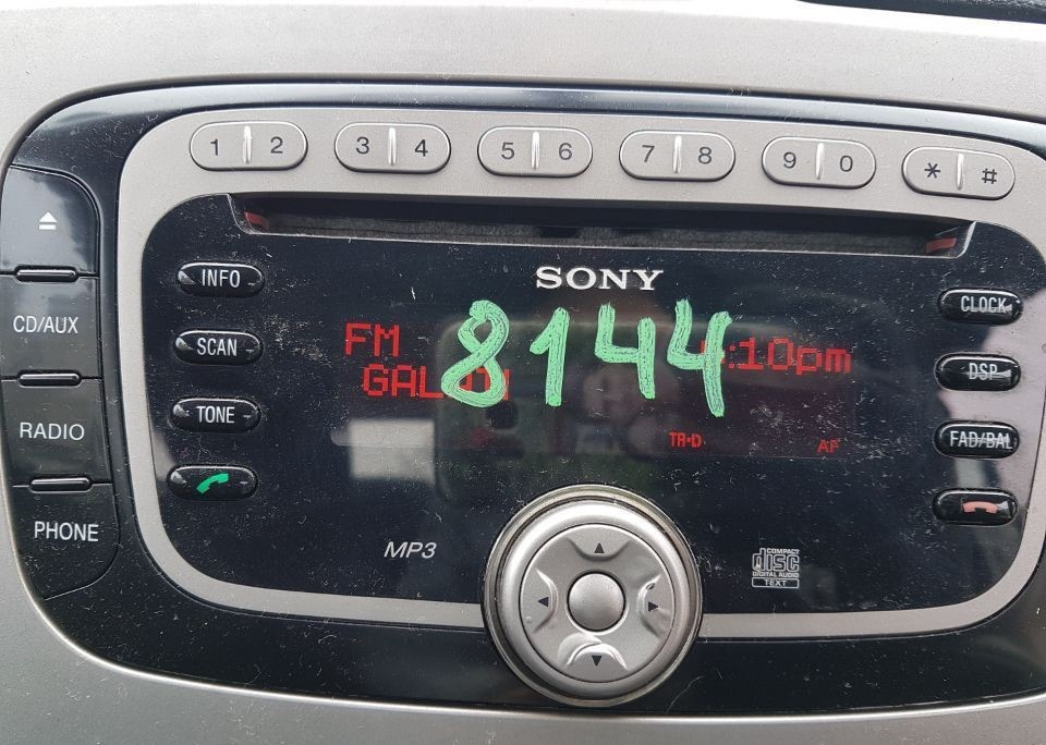 Radio CD Player Sony Ford Focus 2 2007-2010