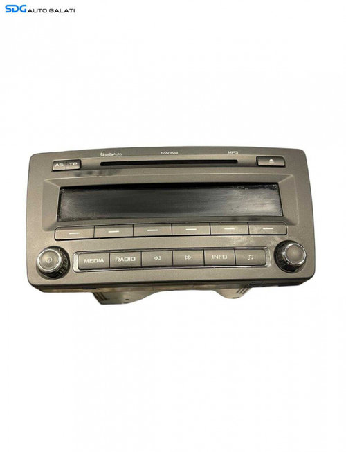 Radio CD Player Stream SkodaAuto Skoda Yeti 2010 - 2015 Cod 1Z0035161G [S0122]