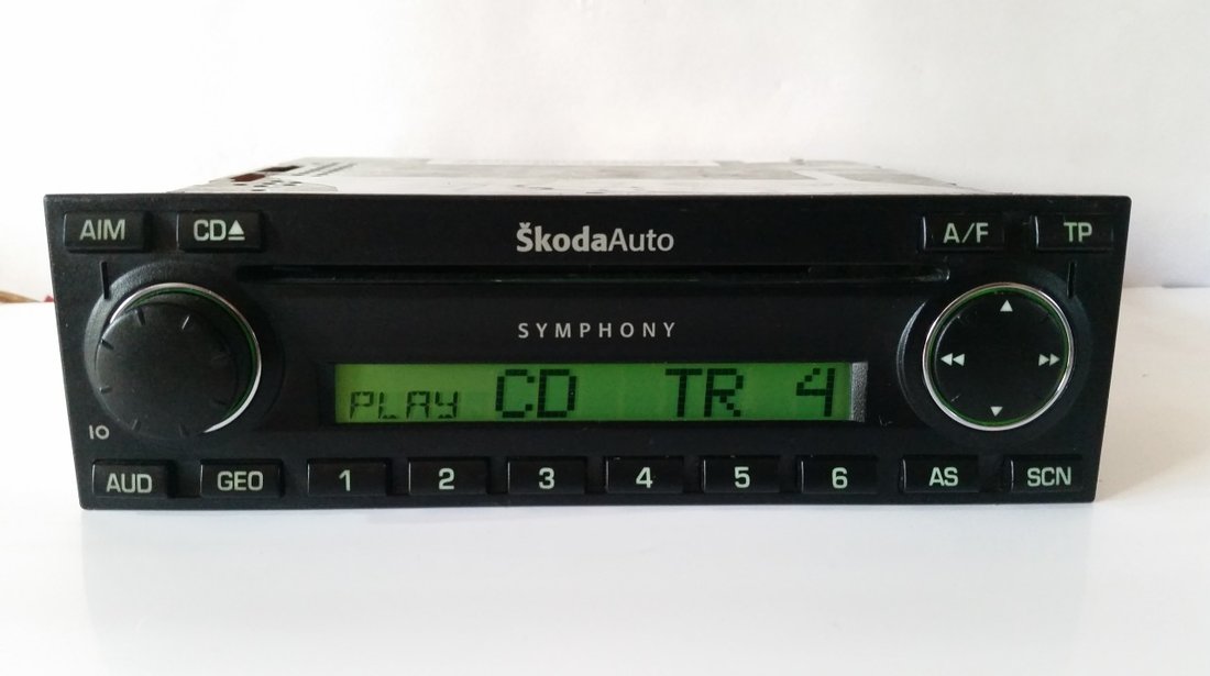 Radio Cd Player symphony Skoda Octavia Superb