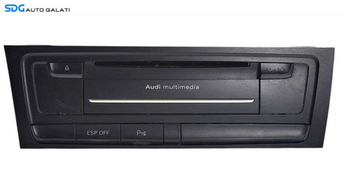Radio CD Player Unitate Navigatie MMI Audi Multimedia Audi A4 B8 2008 - 2016 Cod 8T1035670E [L7275]