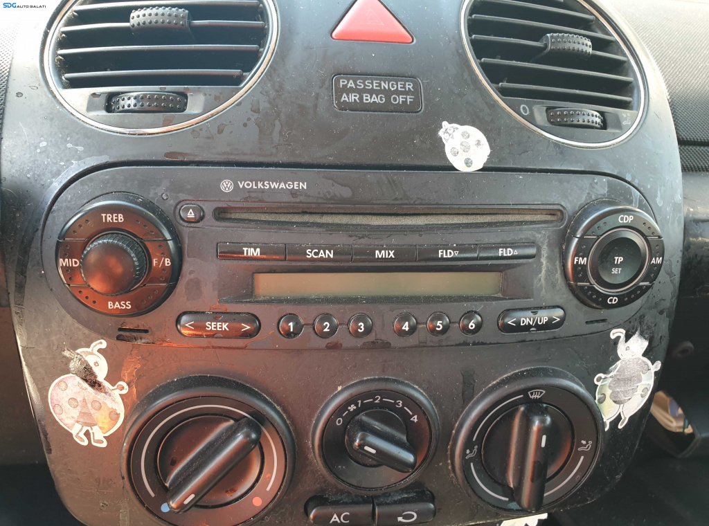 Radio CD Player Volkswagen New Beetle 1998 - 2010 [K6852]