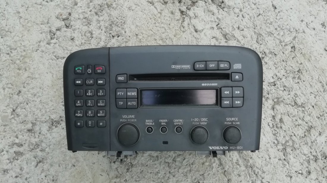 Radio CD Player Volvo s80 an 2003