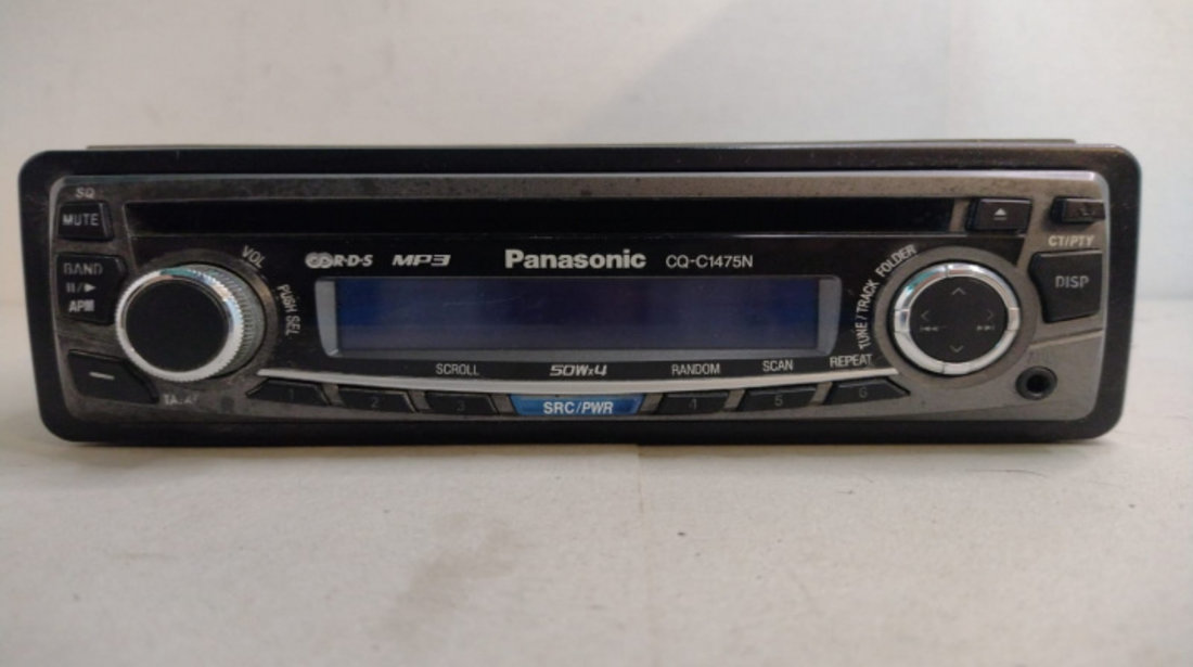 RADIO /CD PLAYERPanasonic Cq-c1475n Original Car Radio