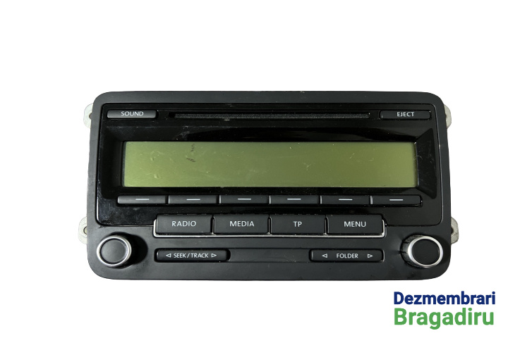 Radio cd Radio cd cu Bluetooth 5P0035186B Seat Leon 2 [facelift] [2009 - 2012] Hatchback 5-usi 1.6 TDI MT (105 hp)