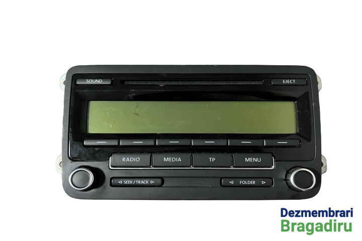 Radio cd Radio cd cu Bluetooth 5P0035186B Seat Leon 2 1P [facelift] [2009 - 2012] Hatchback 5-usi 1.6 TDI MT (105 hp)