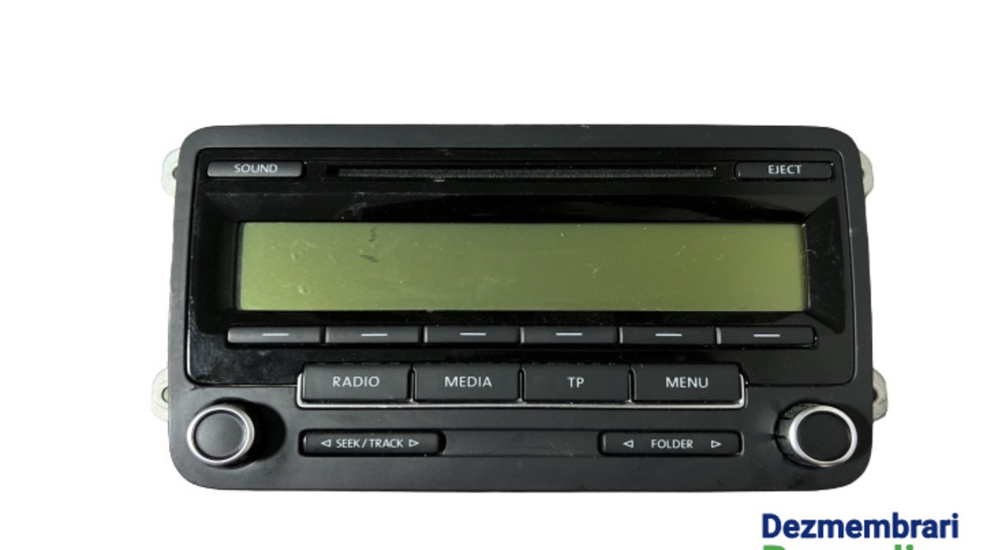 Radio cd Radio cd cu Bluetooth 5P0035186B Seat Leon 2 [facelift] [2009 - 2012] Hatchback 5-usi 1.6 TDI MT (105 hp)