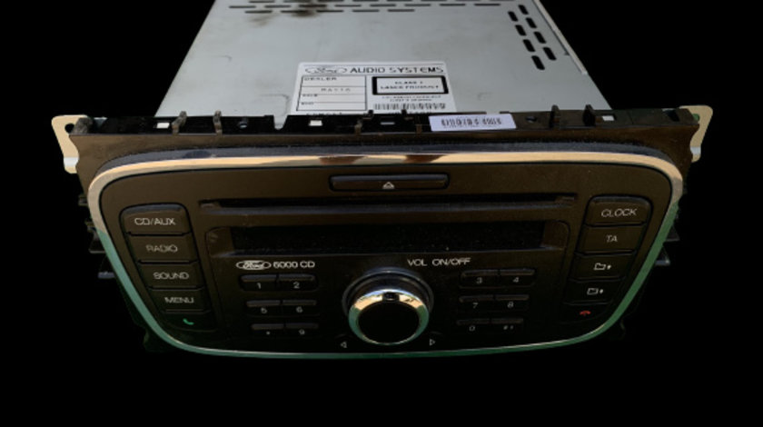 Radio cd Radio cd Ford 6000 CD Ford Mondeo generatia 4 [facelift] [2010 - 2015] Liftback 2.0 TDCi MT (140 hp) MK4 UFBA