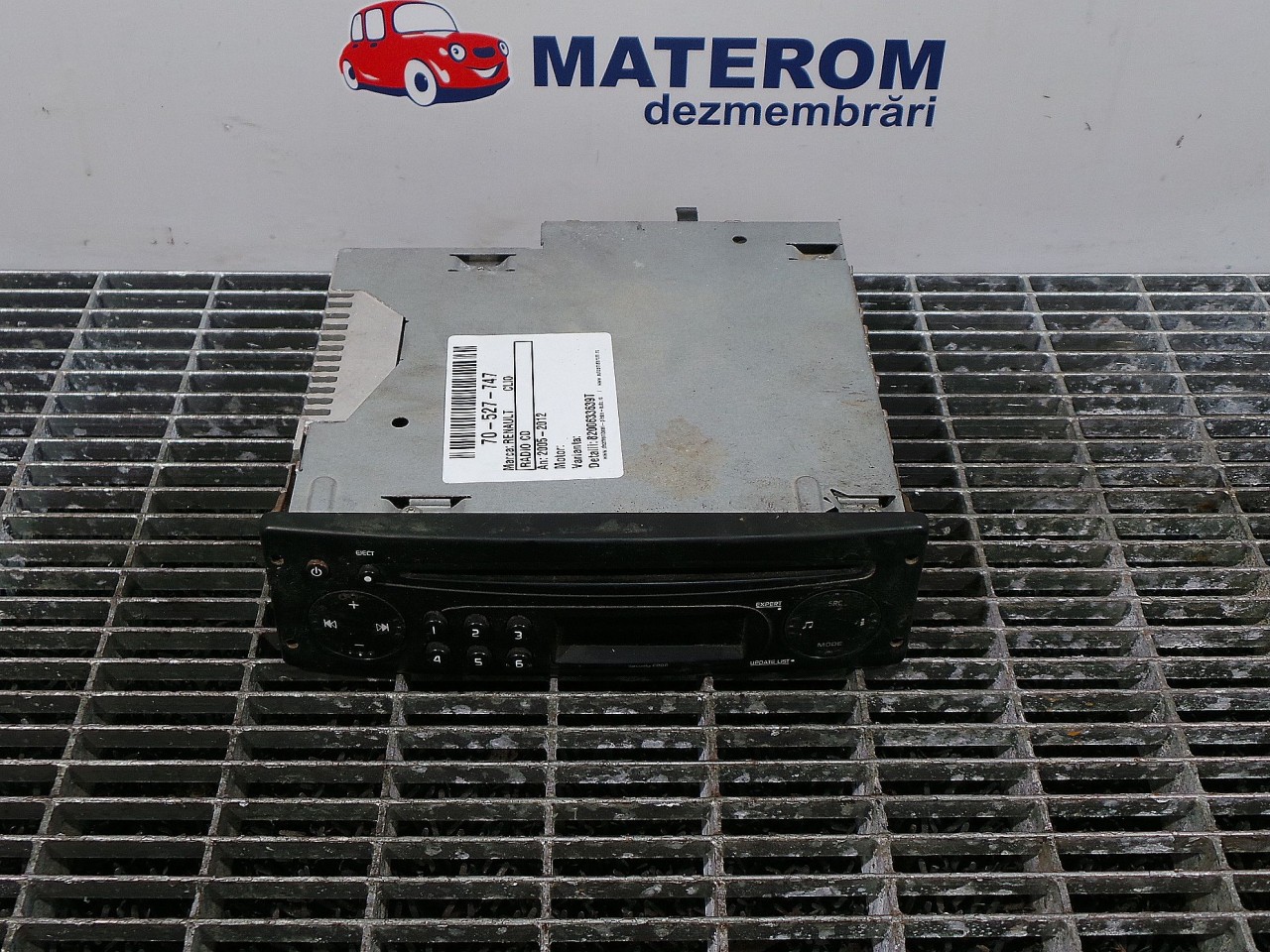 RADIO CD RENAULT CLIO - - (2005 2012)