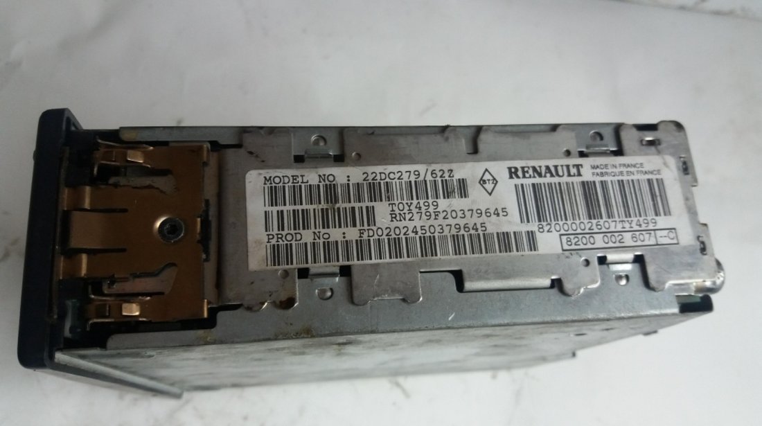 Radio cd renault laguna 2 1.9 dci 8200002607