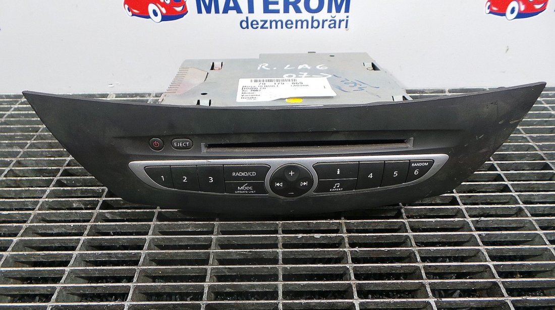 RADIO CD RENAULT LAGUNA LAGUNA - (2007 2010)