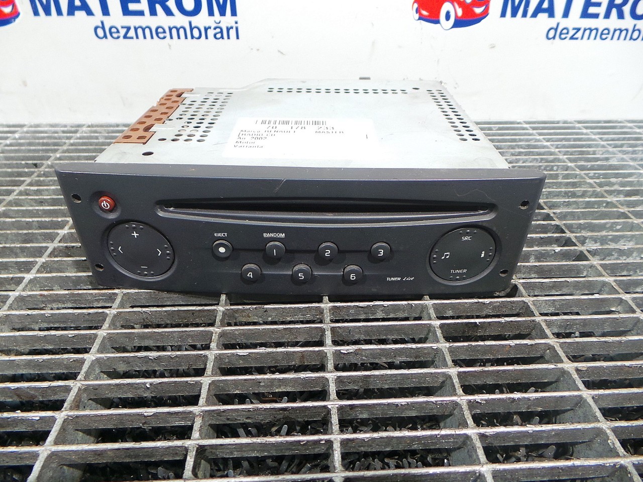 RADIO CD RENAULT MASTER MASTER - - (2003 2007)