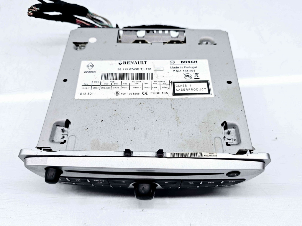 Radio CD Renault Megane 3 (B95) [Fabr 2008-2016] 281150743R