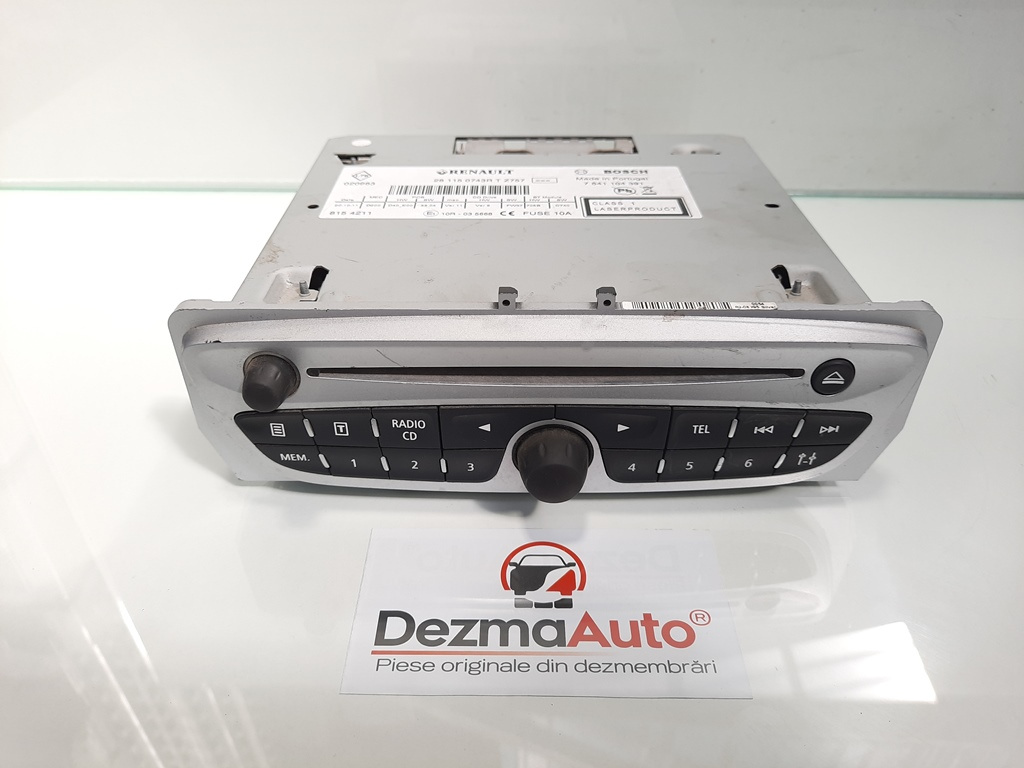 Radio cd, Renault Megane 3 Coupe [Fabr 2010-2015] 281150743R