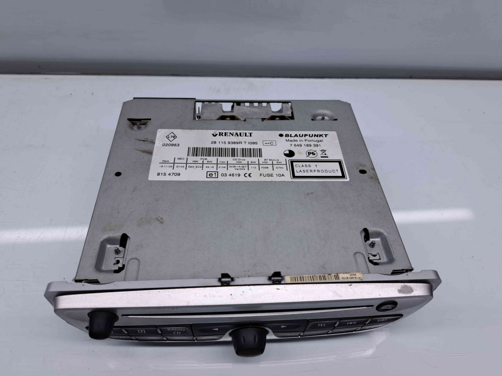 Radio CD Renault Scenic 3 [Fabr 2009-2015] 281159389R