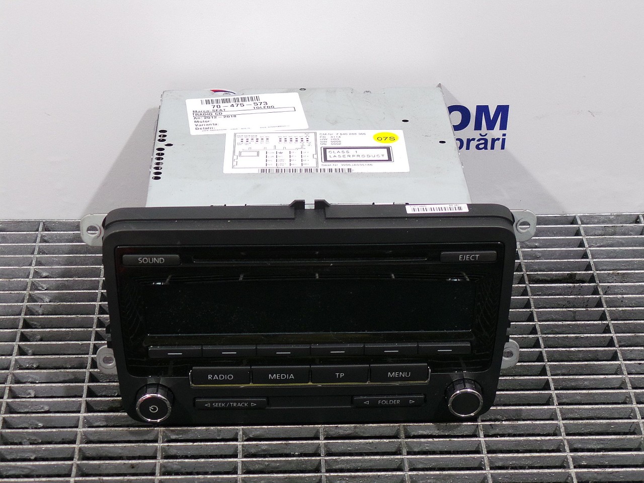 RADIO CD SEAT TOLEDO TOLEDO - - (2012 2019)