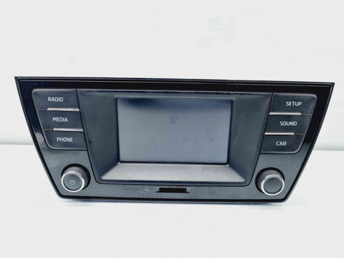 Radio CD Skoda Fabia 3 (NJ3) [Fabr 2014-2022] 6V0035869D