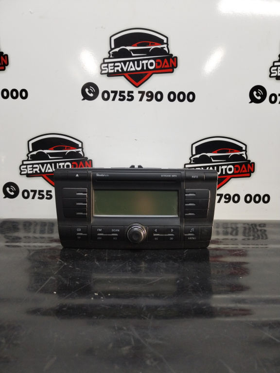 Radio CD Skoda Octavia (1996-2010) 1.9 Motorina 2007, 1Z0035161C