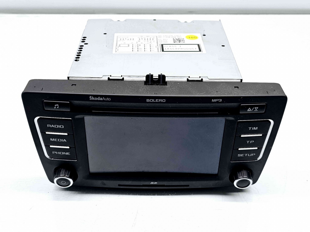 Radio CD Skoda Octavia 2 (1Z3) [Fabr 2004-2013] Facelift 1Z0035156F
