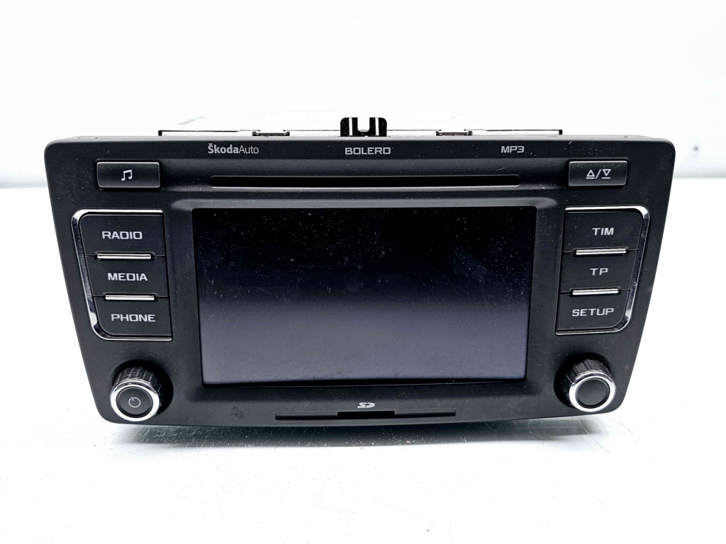 Radio CD Skoda Octavia 2 (1Z3) [Fabr 2004-2013] Facelift 1Z0035156F
