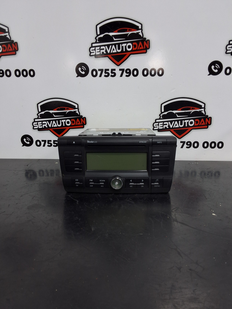 Radio CD Skoda Octavia 2 (2004-2008) 1.9 Motorina 2007, 1Z0035161B