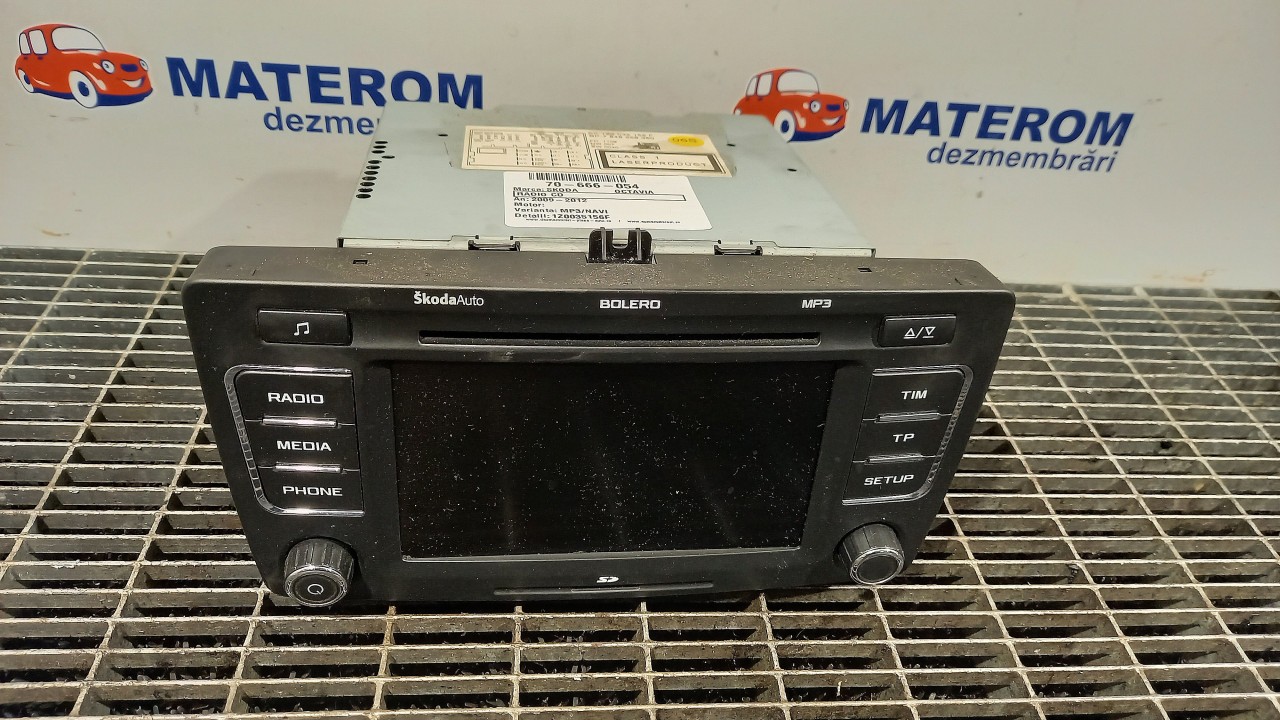 RADIO CD SKODA OCTAVIA - - (2009 2012)