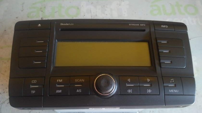 Radio CD Skoda Octavia II (20042013) 1.9 TDI vp6sbf-18c815-ba