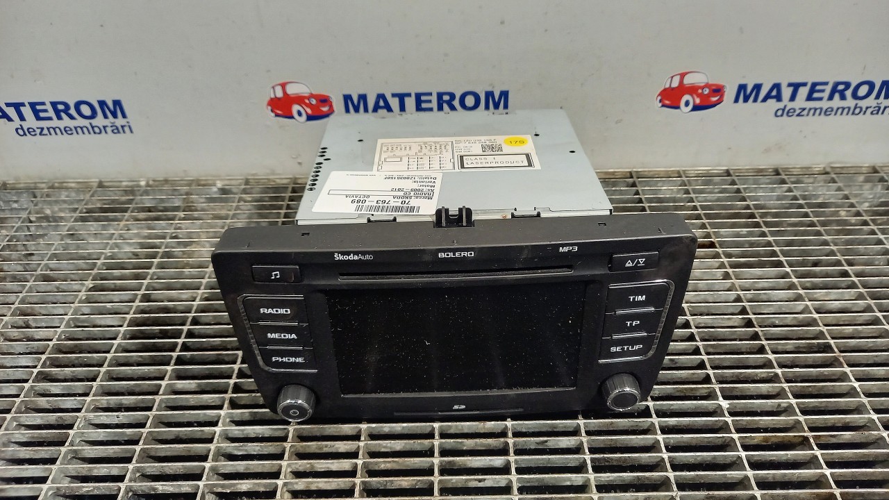 RADIO CD SKODA OCTAVIA OCTAVIA - - (2009 2012)