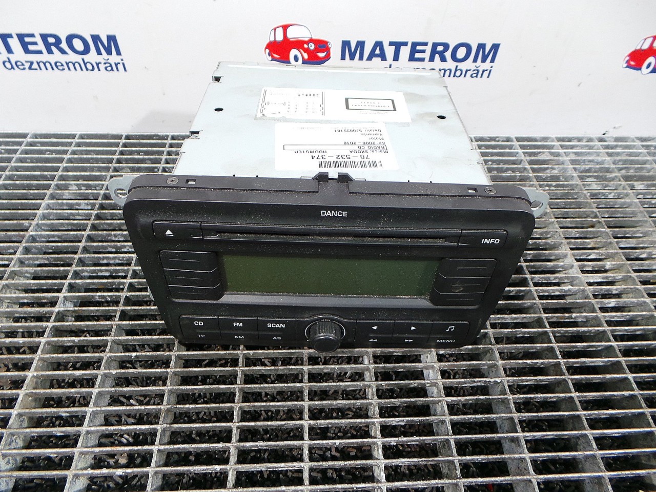 RADIO CD SKODA ROOMSTER 1.9 TDI - (2006 2010)