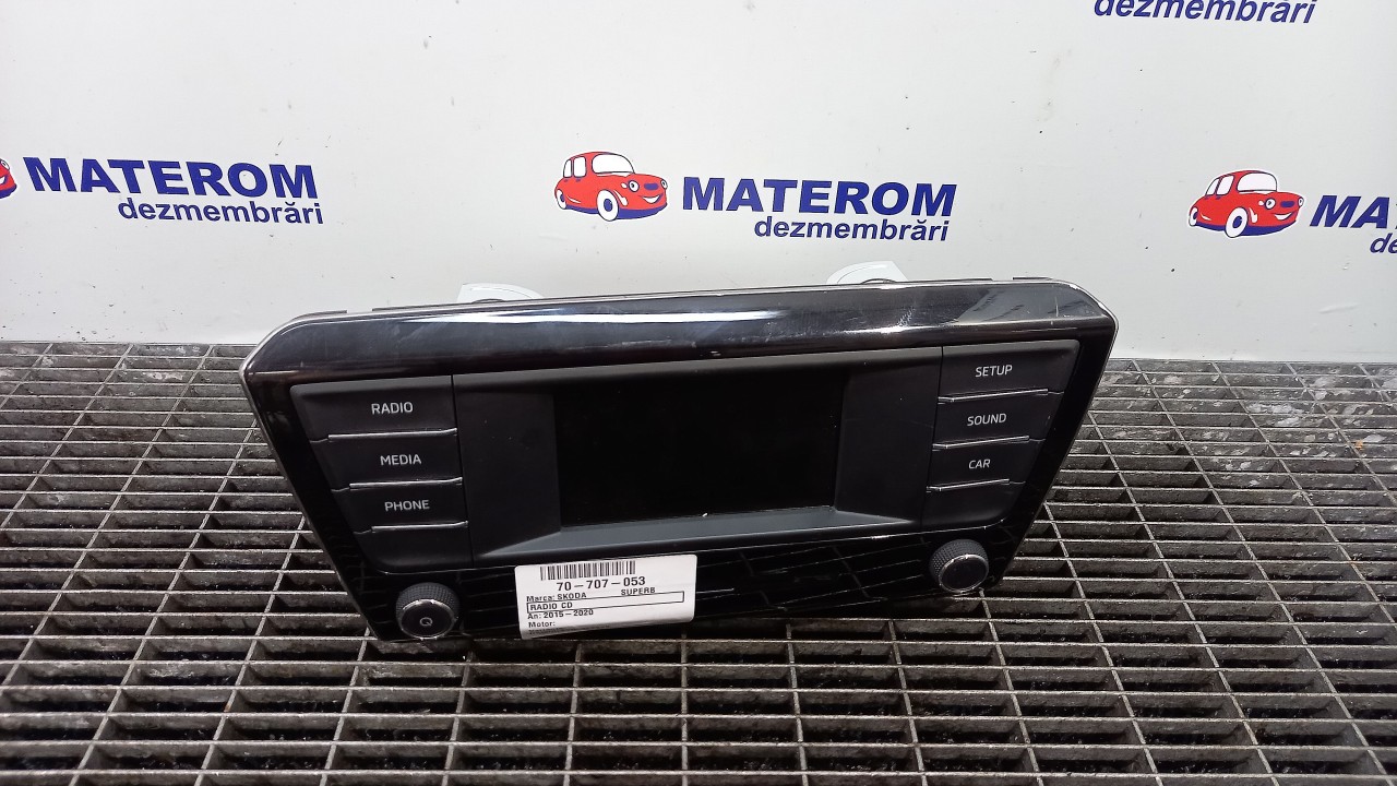 RADIO CD SKODA SUPERB SUPERB - - (2015 2020)